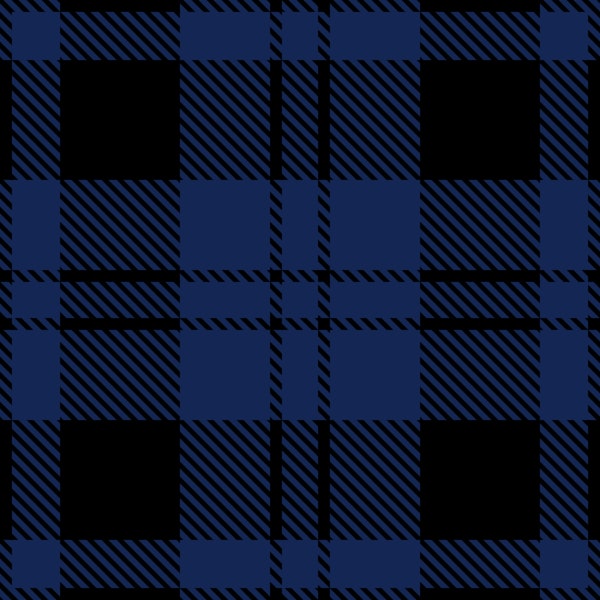 Navy Tartan Wallpaper