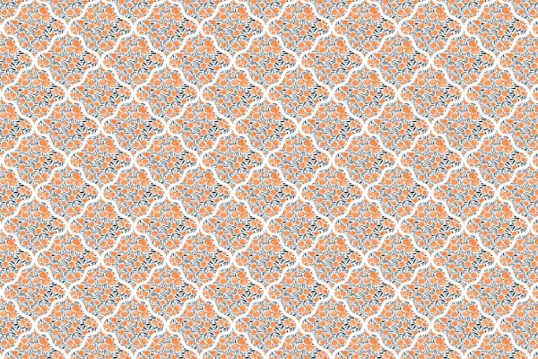 Trellis Tangerine Delight