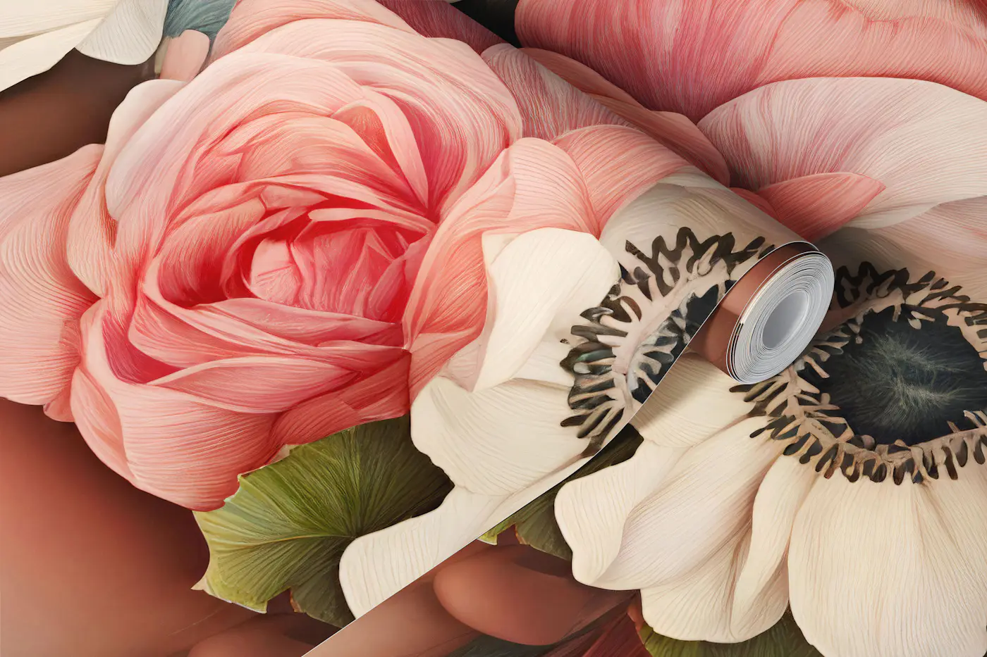 Blooming Beauty Elegance wallpaper roll