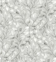 Lovely Leaves - Neutral Eucalyptus papel de parede
