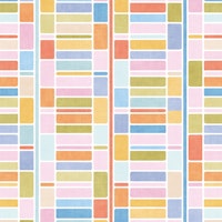 Pastel Rainbow Hues Mod Stack papel pintado
