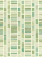 Calm Sage and Mint Mod Stack papel pintado