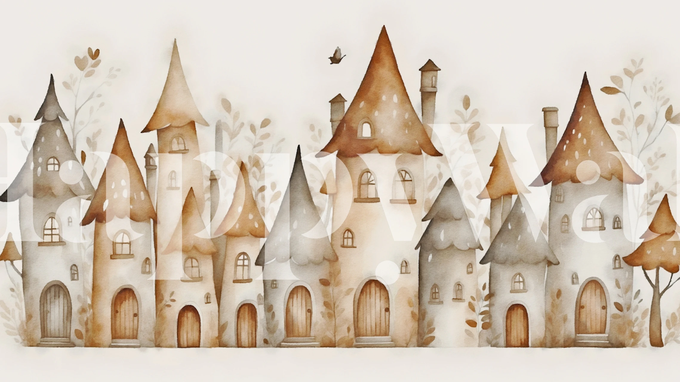 My Tiny Town Fairyland wallpaper in a room