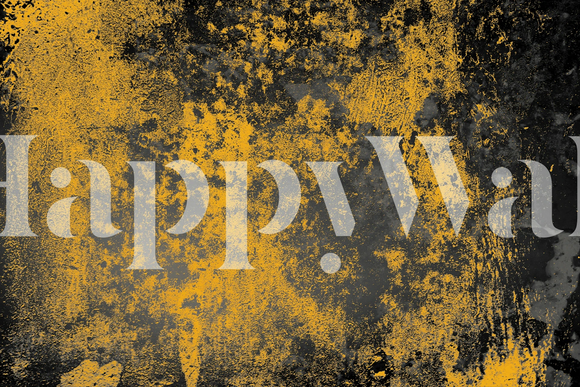 Concrete texture wallpaper in Gelb und Grau