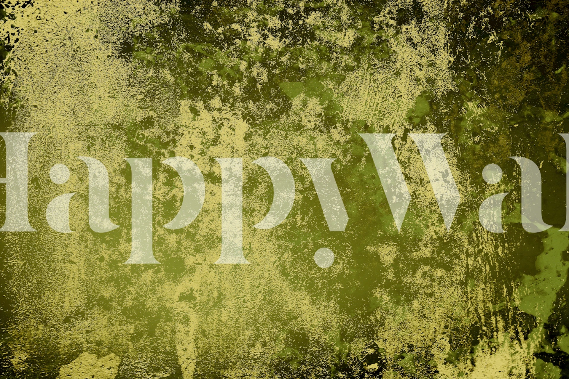 Olive green and black concrete texture wallpaper