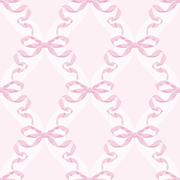 Soft Blush Ribbons