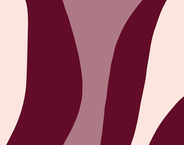 Elegant Burgundy Waves