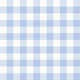 Baby Blue / White Grid Preppy Gingham