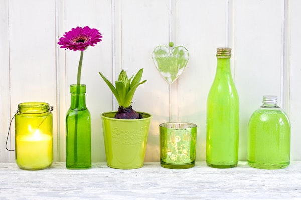 Decorative Green Still Life