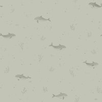 Ocean Friends – Seafoam Green papiers peint