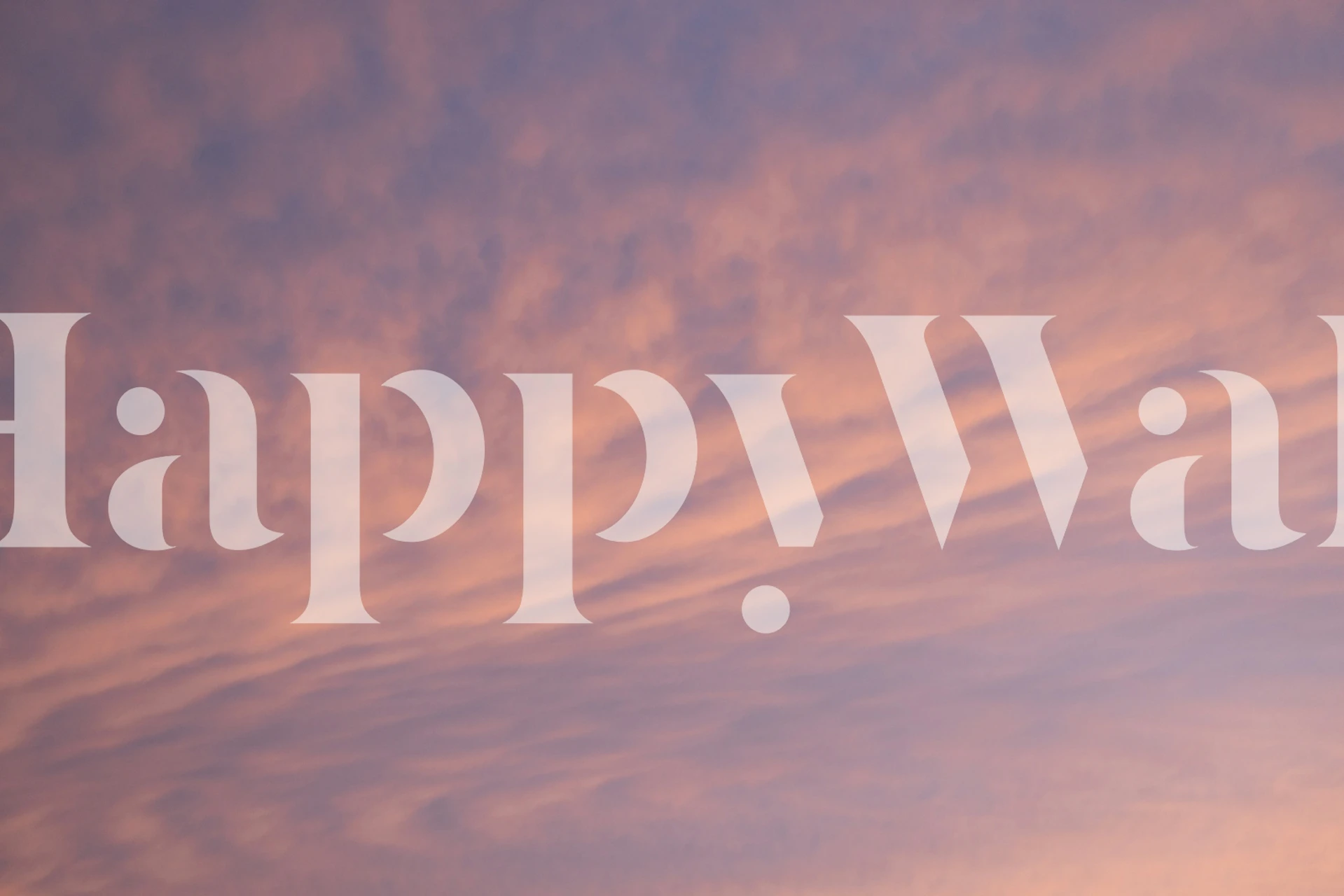 Soft pink clouds with subtle texture wallpaper