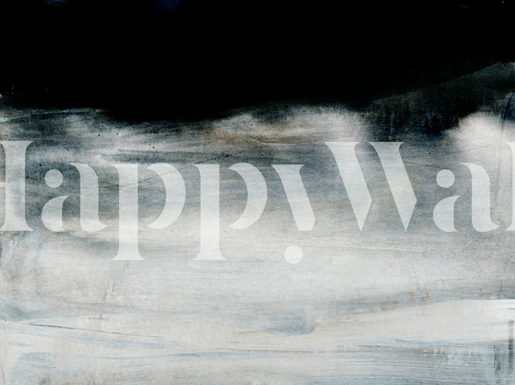 Watercolors 39X Tapete in einem Raum präsentiert