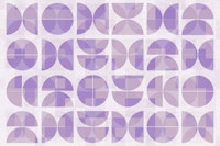 Pastel Lilac Bauhaus wallpaper