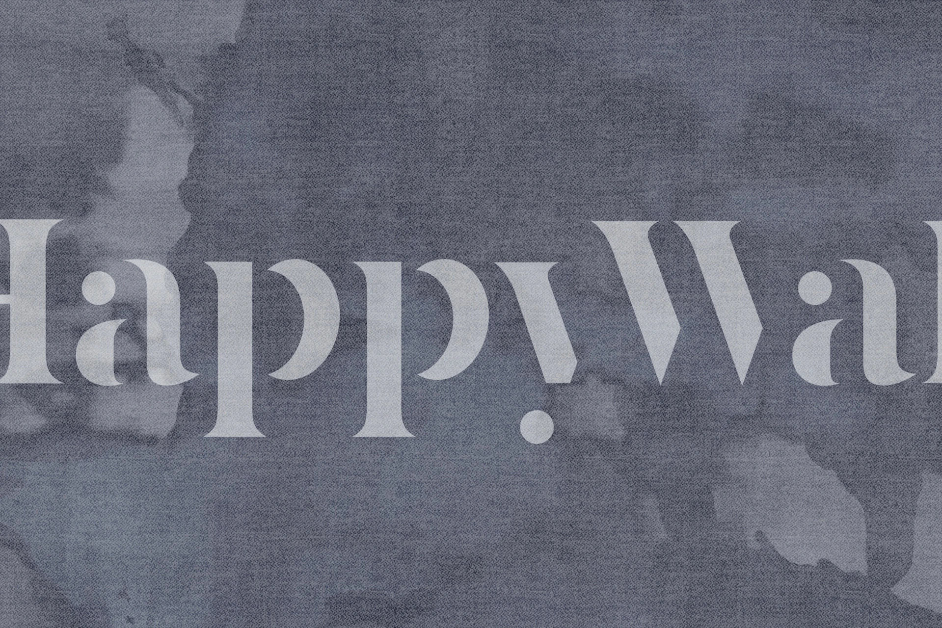 Smokey Textured Canvas wallpaper in a room