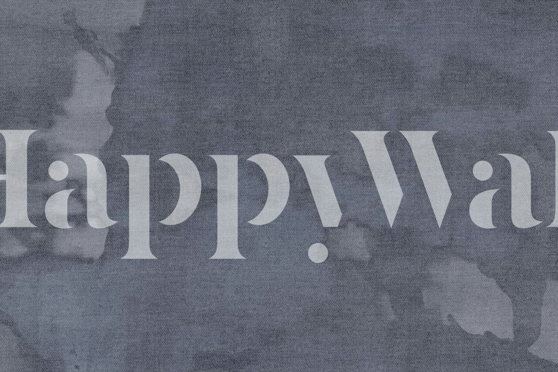 Smokey Textured Canvas wallpaper in a room