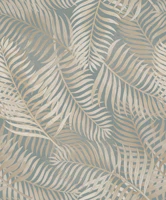 Soft Tones Palm Leaves behang