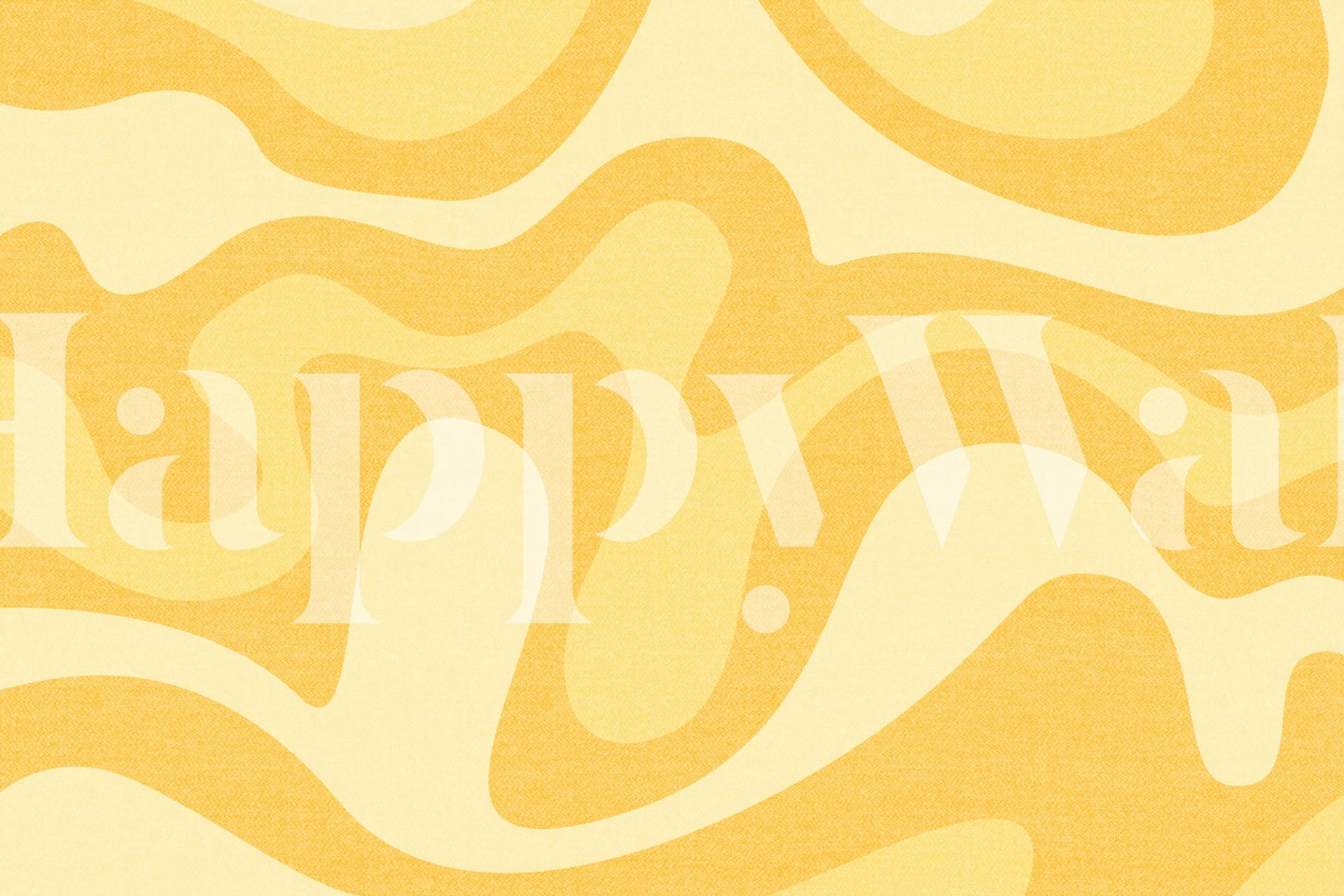 Carta da parati Sandy Serenity Art in una stanza