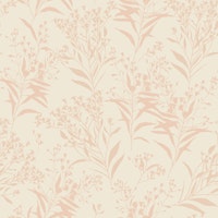 Ironweed Rustic Floral in Peach and Cream ταπετσαρία