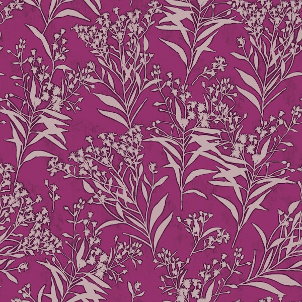 Ironweed Rustic Floral in wild aster plum