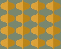 Earthy Vintage Abstract Geo tapete