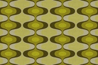 Moody Green Vintage Abstract Geo wallpaper