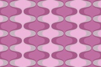 Vivid Pink Vintage Abstract Geo wallpaper
