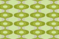Vivid Green Retro Rounds wallpaper