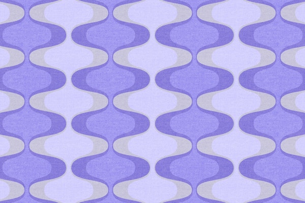 Lavender Retro Waves