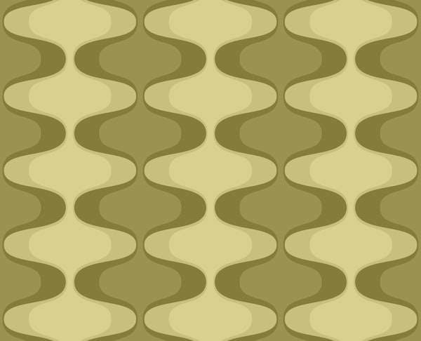 Abstract Retro Twist Geo