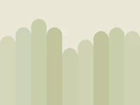 Abstract Sage Shapes tapet