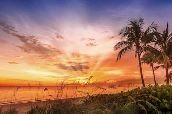 Bonita Beach - Picturesque Sunset
