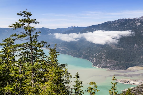 Howe Sound near Squamish in Canada