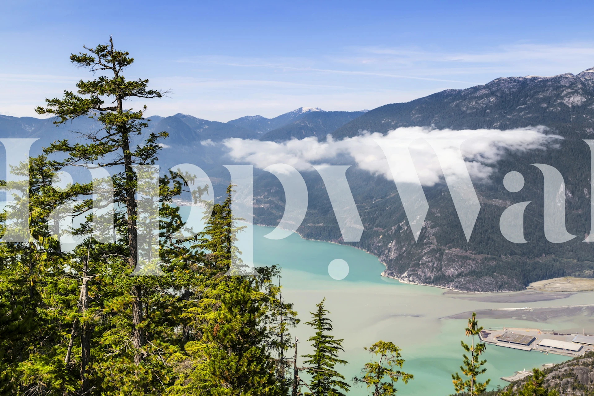 Behangontwerp Howe Sound near Squamish