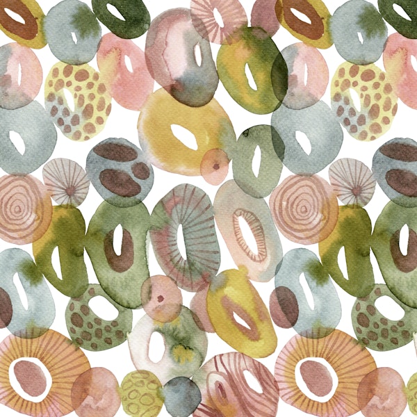 Pacific shore stones