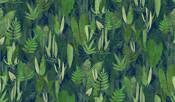 Eden in green navy blue