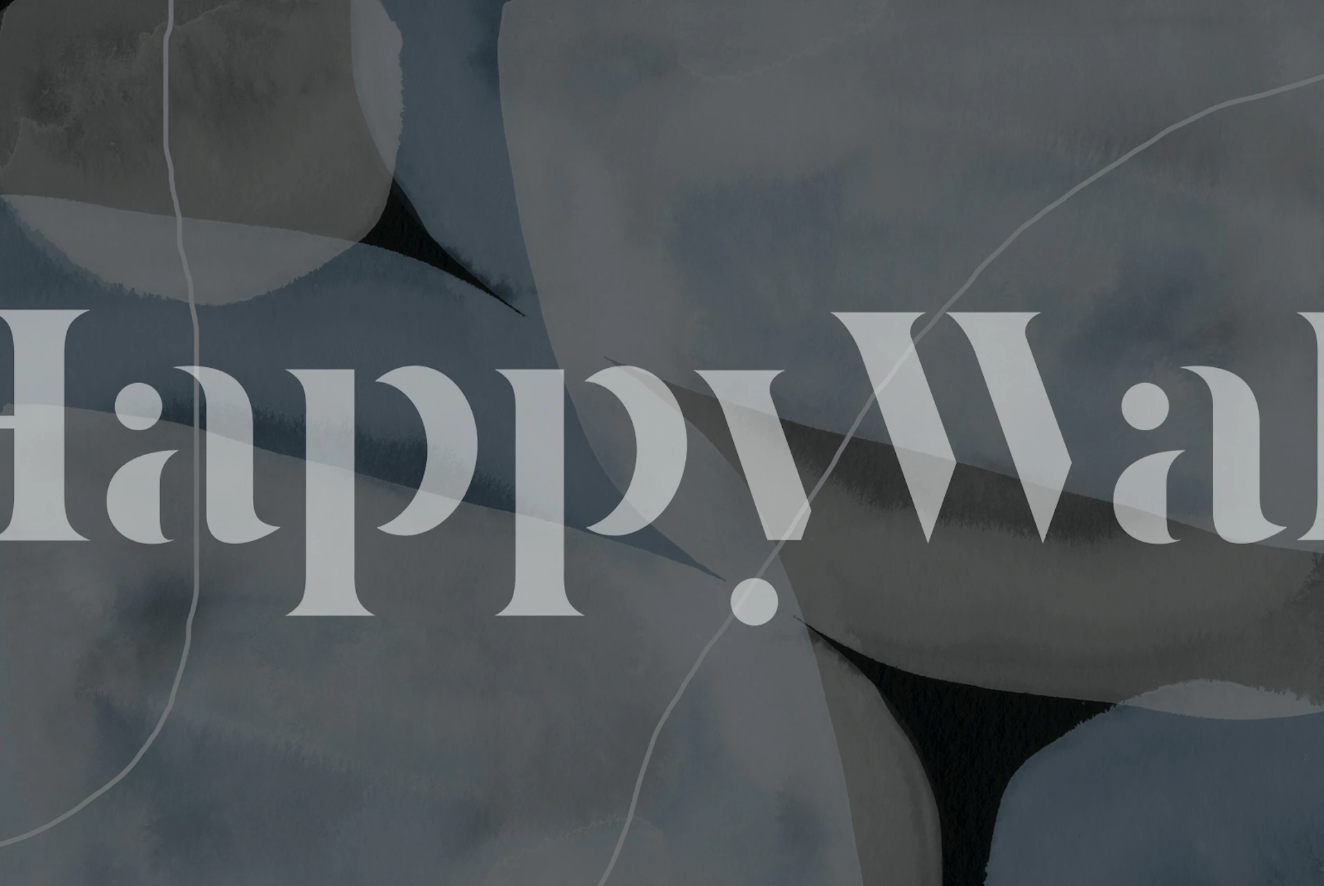 Abstract blue and gray shapes on a textured background wallpaper