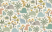 dinos jungle tapetit