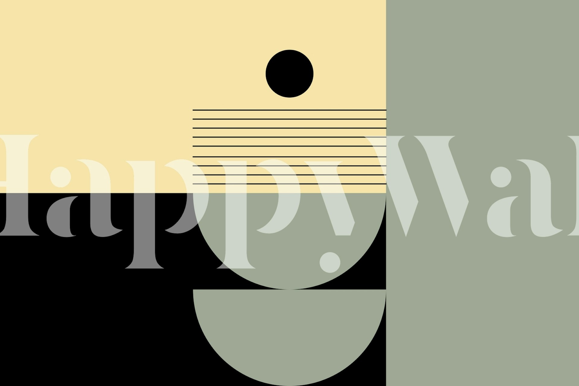 Contemporary 13 wallpaper in an interior setting