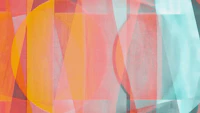 Layered Bauhaus Abstract tapety