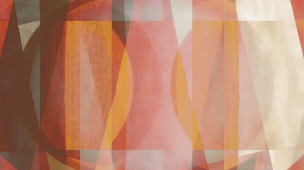 Layered Bauhaus Mosaic