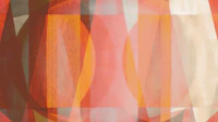 Layered Bauhaus Mosaic tapete