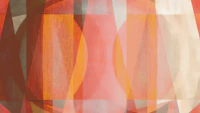 Layered Bauhaus Mosaic tapet