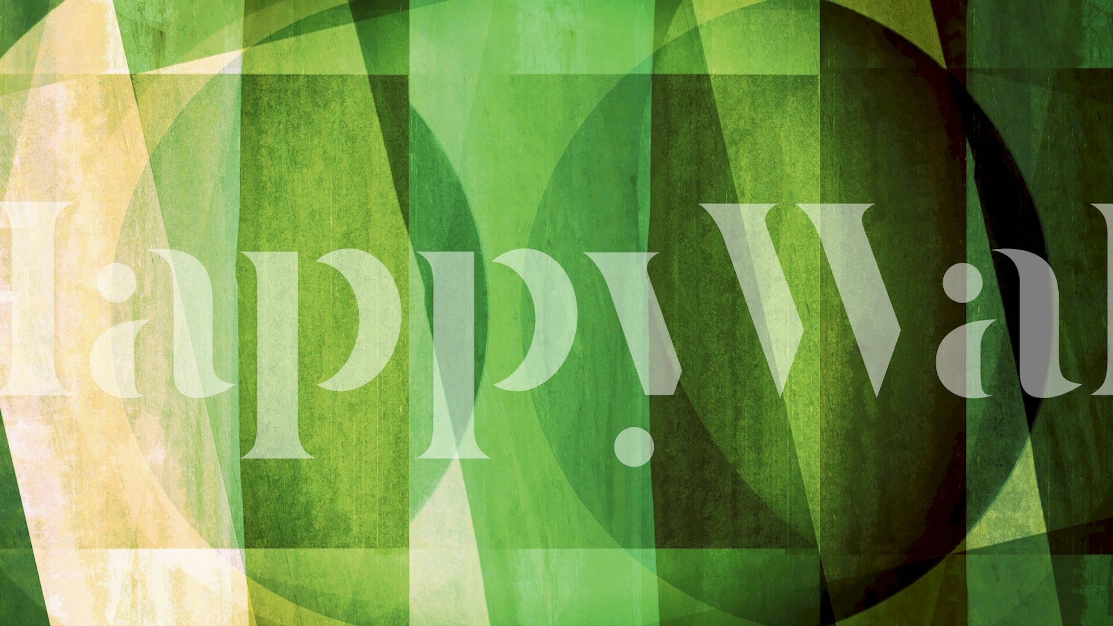 Layered Bauhaus Abstraction tapeta v pokoji