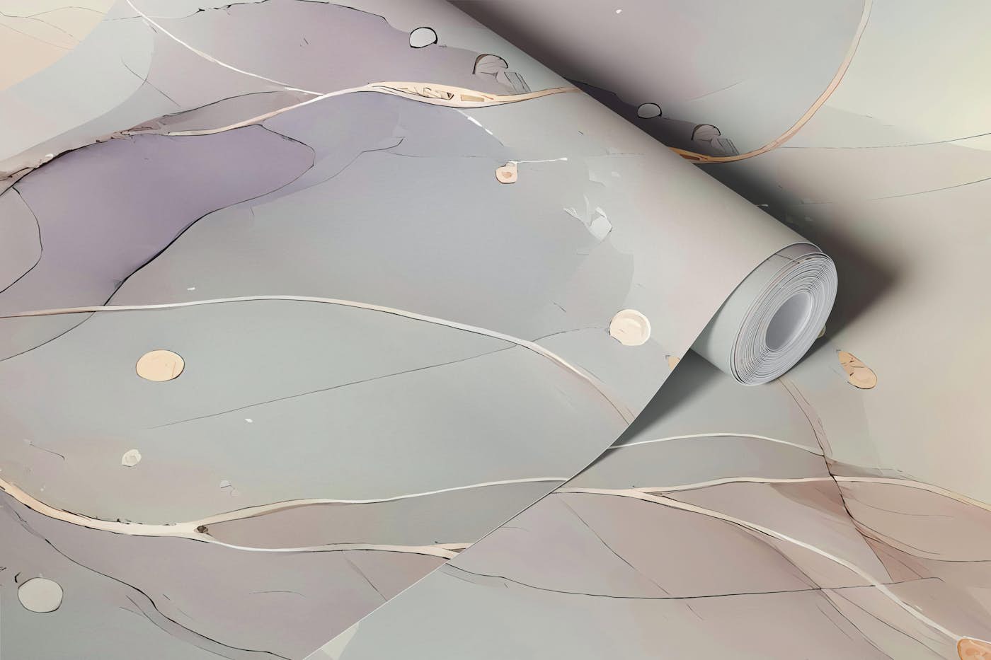 Subtle Breeze wallpaper roll