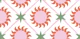 Celestial geometric - pink red green