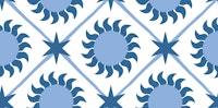 Celestial geometric - blue papiers peint