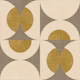 Retro Circle Fusion - Mid Century Taupe