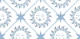 Celestial geometric - blue and white