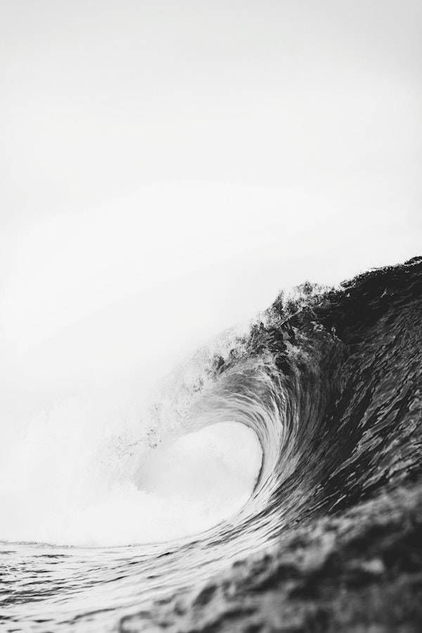 Monochrome Ocean Swell