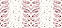 Palm leaf stripe - burgundy papiers peint